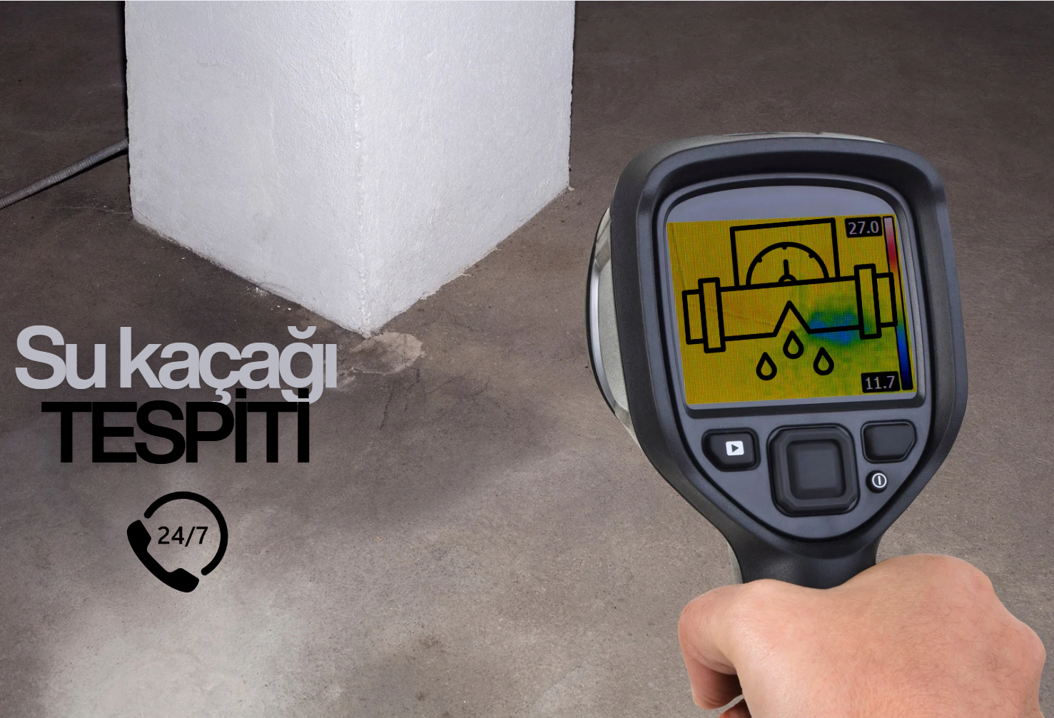 Pursaklar Su Kaçağı Tespiti